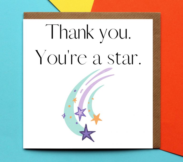 Thank You - You're A Star - LPC